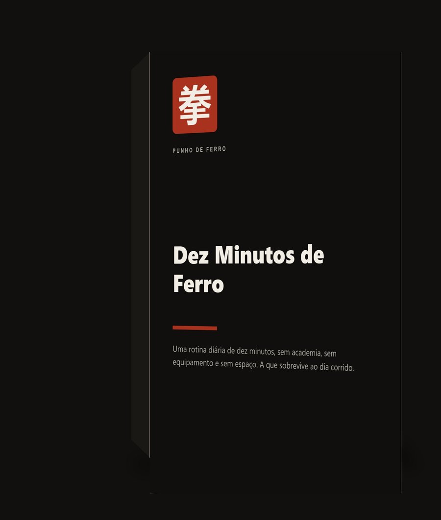 Capa do guia Dez Minutos de Ferro