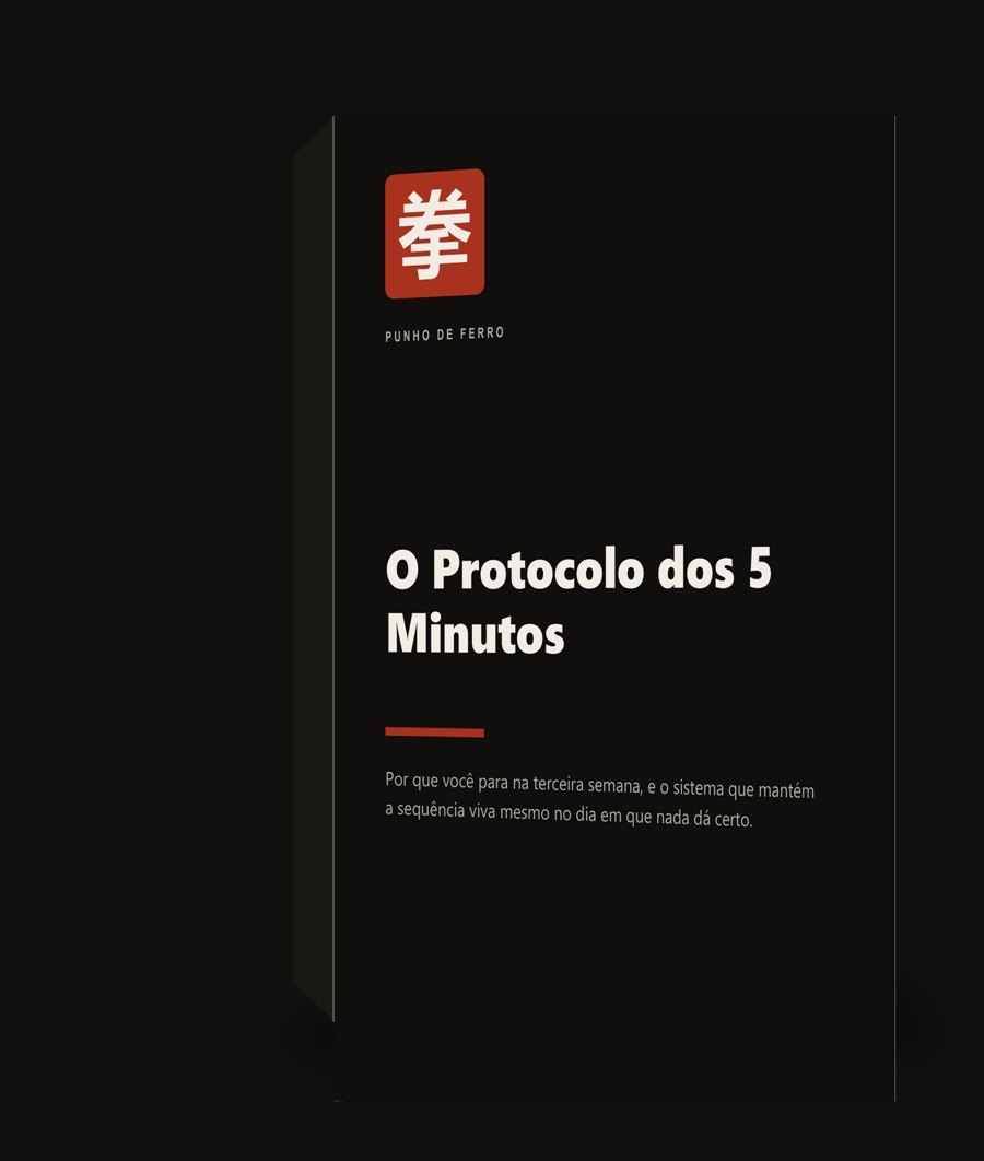 Capa do guia O Protocolo dos 5 Minutos