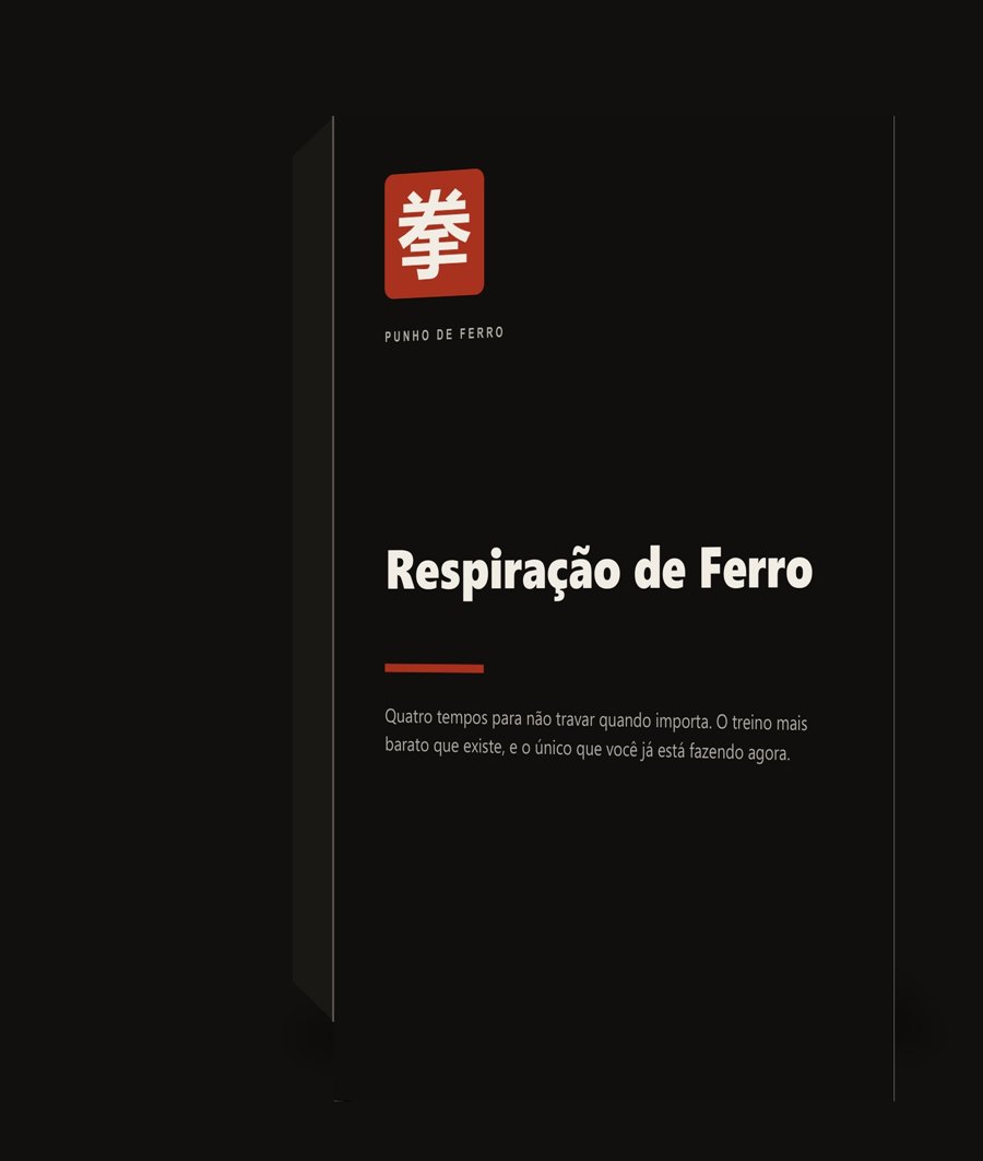Capa do guia Respiração de Ferro